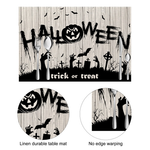 Κομψές χαρτοπετσέτες με θέμα το Halloween, αντιολισθητικές, ανθεκτικές χαρτοπετσέτες 2