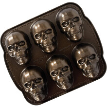 Moule à gâteau en forme de crâne pour des créations effrayantes, outil de pâtisserie multifonctionnel pour les décorations d'Halloween et les