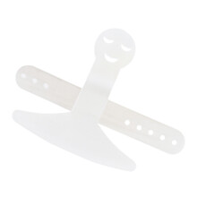 Smile Face Verstellbarer Kunststoff -Sicherheits-Finger-