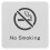 No Smoking Schild Metall Reflektierend Aluminium Außen 10