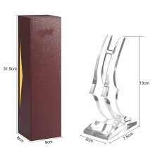 Long Stem 24k Gold Dipped Rose Gift Box with Stand – Forever Love