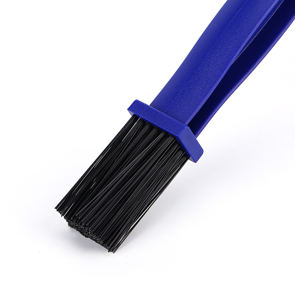 Motorcycle.Bike^Chain Cleaner Cleaning Brush Cycle Brake Dirt Remover Tool Blue