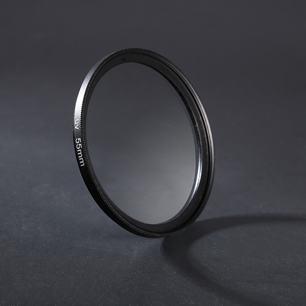 55Mm Uv Filter For Camera Lens Uv Protection Fits Canon Sony Nikon Pentax 7661363059253