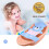 Adjustable Blue Bear Baby Bath Seat Support Net, 58x67cm 1