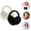 2pcs Folding Earmuffs Gift Miss Plush Running 5