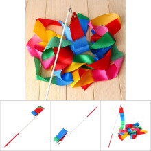 Vibrant 4m Gymnastics Ballet Ribbon with Stick for Dance & Exercise