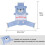 Adjustable Blue Bear Baby Bath Seat Support Net, 58x67cm 9