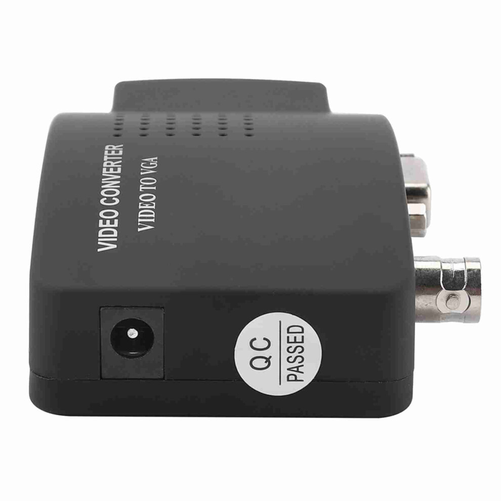 Svideo To Vga Hd Converter Adapter For Computer High-Res/Plug & Play Solution 3721363062074