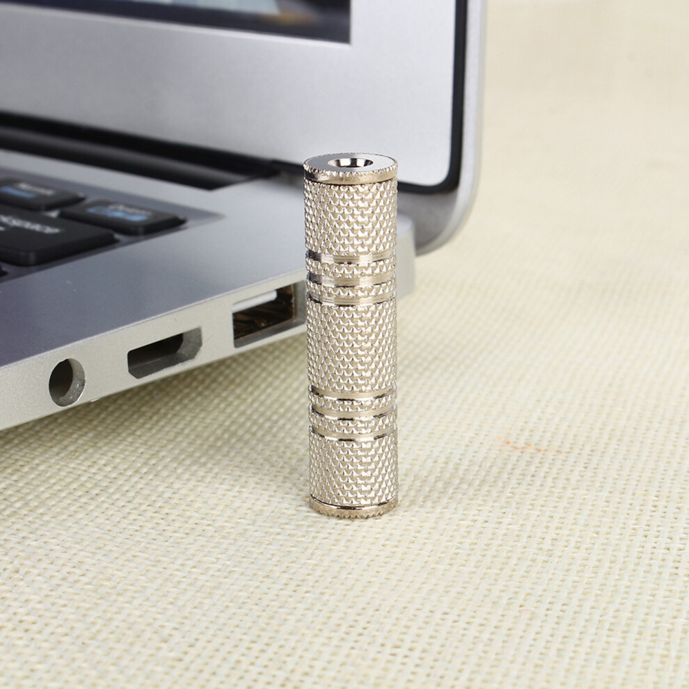 Stereo 3.5Mm Aux Female To Female Jack Connector For Audio Extensions 9311363062262