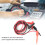 Banana Plug Test Hook Clip Probe Lead Cable for Multimeter Durable 1 Pair 1