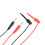Banana Plug Test Hook Clip Probe Lead Cable for Multimeter Durable 1 Pair 9