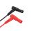 Banana Plug Test Hook Clip Probe Lead Cable for Multimeter Durable 1 Pair 13