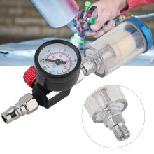 1/4 Zoll Druckluftregler mit Wasser-Öl-Filterabscheidung, 160 mm