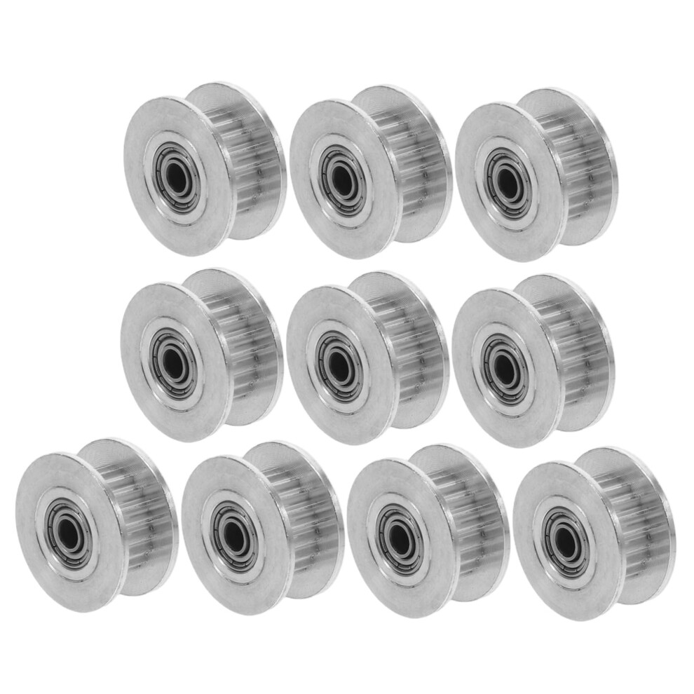 Aluminum Timing Pulley 10 Pcs Htype Idler With Bearings For Belt Synchronous Pulley Printer Cnc Robotics 9067246934231