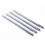Silbernes Auto-Stoßstange-Eckschutz-Kit, 40 cm, Packung mit 4 5