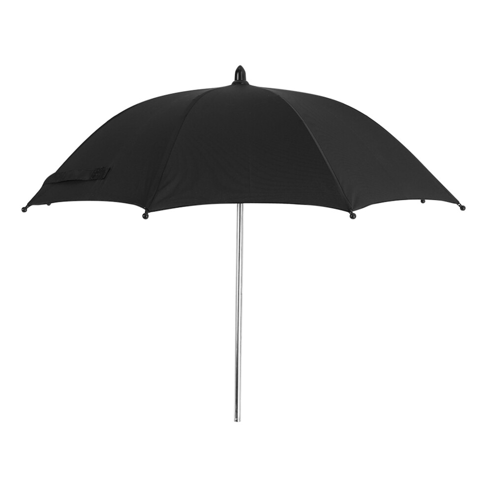 Versatile Baby Pram UV and Rain Parasol with Adjustable Clamp and Arm