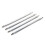 Silbernes Auto-Stoßstange-Eckschutz-Kit, 40 cm, Packung mit 4 3