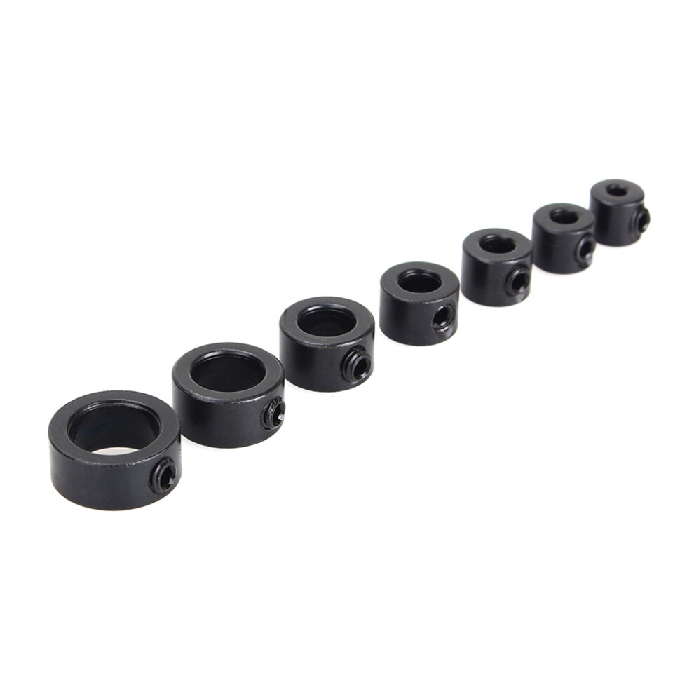 Versatile 8Pcs Drill Bit Locator & Depth Stop Collars 3-12Mm With Wrench 9431363060522