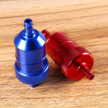 Washable 1/4" 6mm Inline Filter for Motorcycles and ATVs