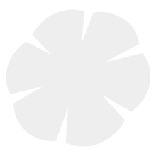 bowl pad cutting ruler flower shape template for diy clothing cushion