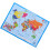World Map Hanging Map Kindergarten Posters Synthetic Paper 5