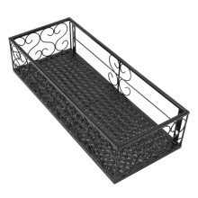 Elegante suporte para vasos de flores em varandas, floreiras decorativas para jardins e pátios deslumbrantes.