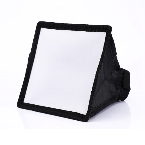 Tragbare Softbox-Diffusor für Blitzlicht 15x17cm Kamerabelichtung