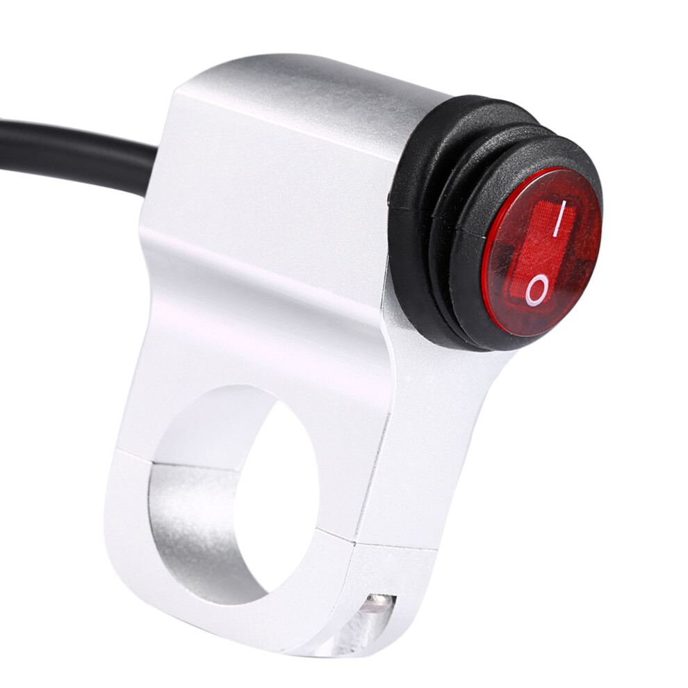 12V 16A Aluminum Alloy Motorcycle Handlebar Waterproof Switch Light 7901363064995
