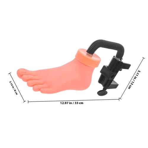 Practice Nail Art Nails For Manicure Silicone Practicing Foot Model 1