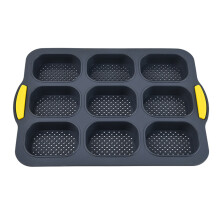 Gourmetbagarens dröm: Silikonbrödform, nonstick-beläggning, värmebeständig, lätt att rengöra, perfekt för att baka baguetter, muffins, med