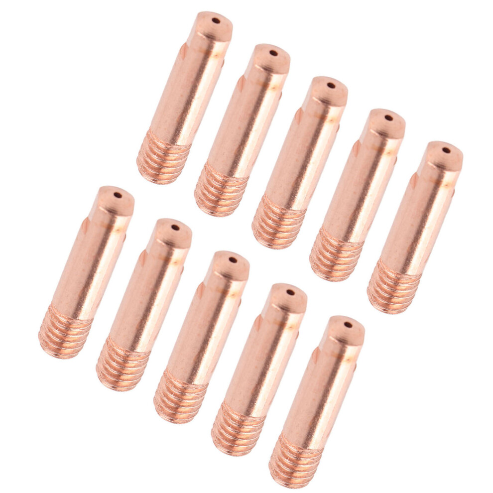 Mig/Mag Welding Torch Tips & Nozzles Gold Color 10 Pcs Mb-15Ak M6 Model 9371363065410
