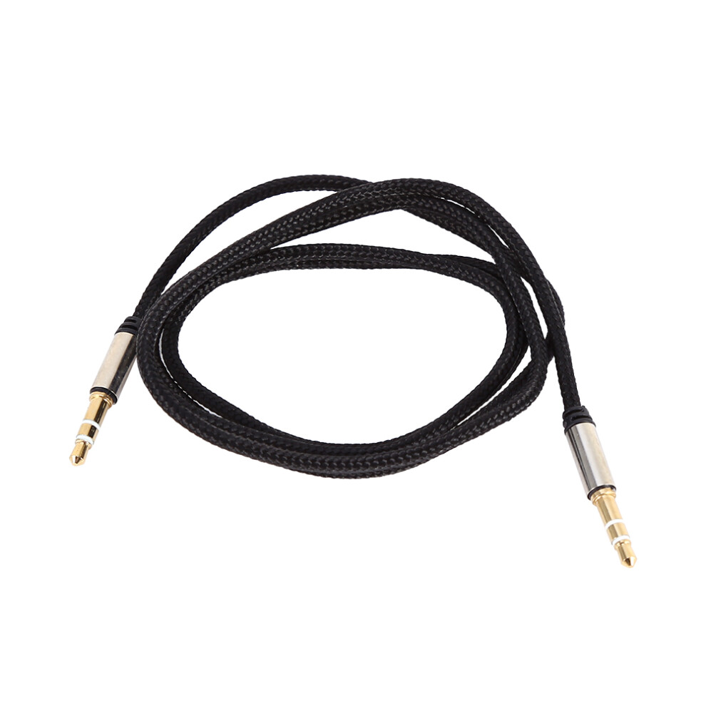 Audio Cable 3.5Mm Aux Male To Male Stereo Jack Adapter For Car & Mobile Devices 3731363064183