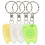 4pcs 15m Floss Portable Keychain Ring Floss Stick For Teeth Cleaning 9