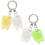 4pcs 15m Floss Portable Keychain Ring Floss Stick For Teeth Cleaning 6