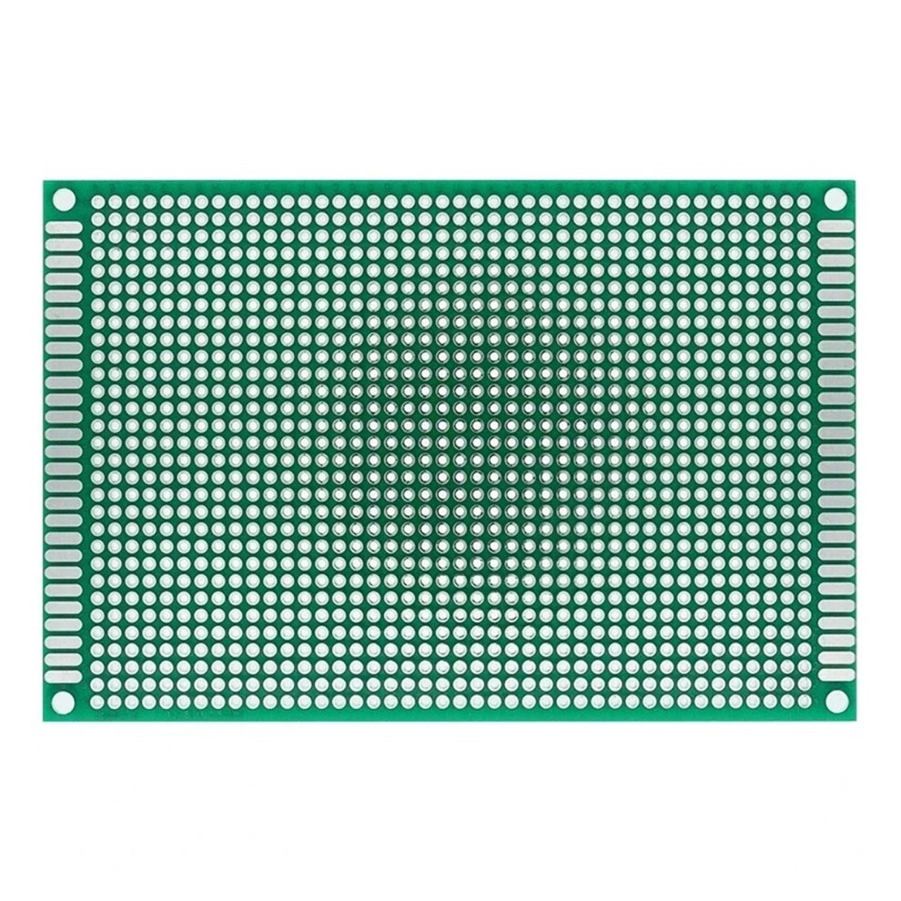 Pcb Board Prototype Green Doublesided Circuit Boards 2X8/3X7/4X6/5X7/7X9/8X12/9X15cm Diy Soldering 1/5/10 Pcs 9105992252312