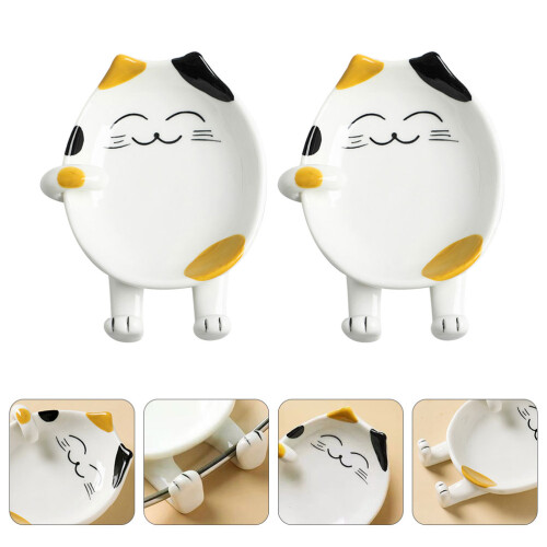 juego de 2 soportes para de olla con dibujos 1