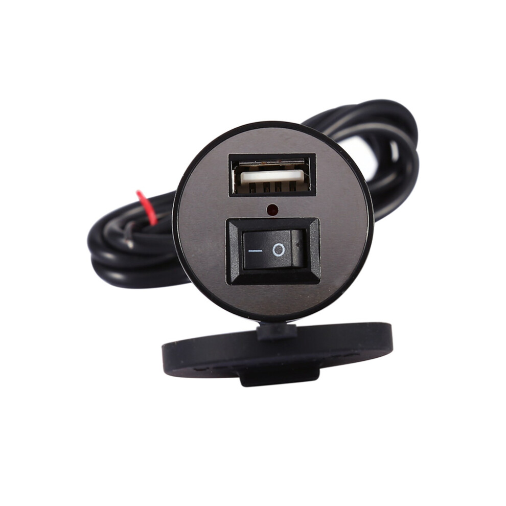 Usb Motorcycle Power Supply Charger Waterproof 12V Socket For Bike 4661363066896