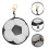 2Pcs Tinplate Ball Pattern Mini Wallet For Coins Keys Earphones 4
