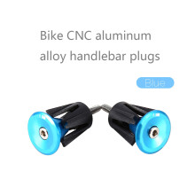 Blau Aluminum Fahrradlenker-Endstopfen – langlebiges und leichtgewichtiges Paar