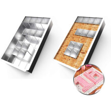 Kuchen in Buchstabenform, individuell gestaltbare Kuchen, perfektes Geschenk für Bäcker, leicht zu reinigen, gesundes Material, verstellbare