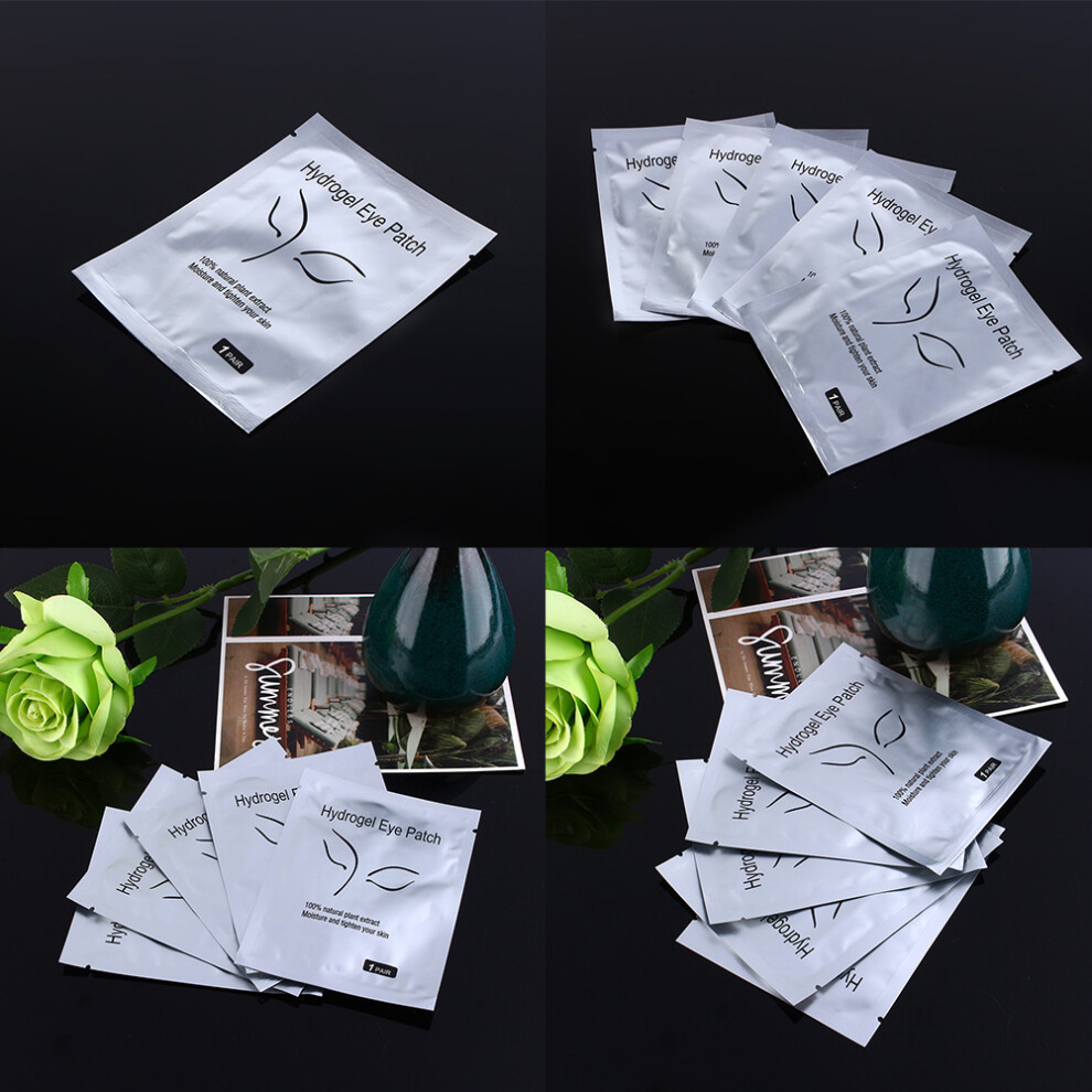 100 Pairs Hydrating Lint-Free Under Eye Gel Patches for Eyelash Extensions