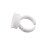 100pcs White Disposable Glue Ring Holders for Eyelash Extension/Tattoo 12