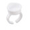 100pcs White Disposable Glue Ring Holders for Eyelash Extension/Tattoo 5