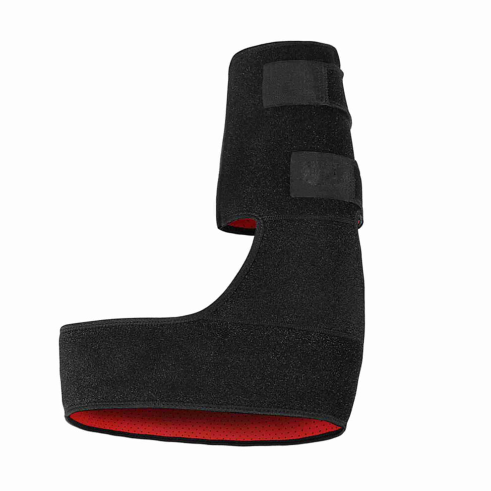 Black Adjustable Groin Brace Wrap Thigh Support, Comfortable Neoprene 17in Wide-image-OPC-PN5RX78-NEW