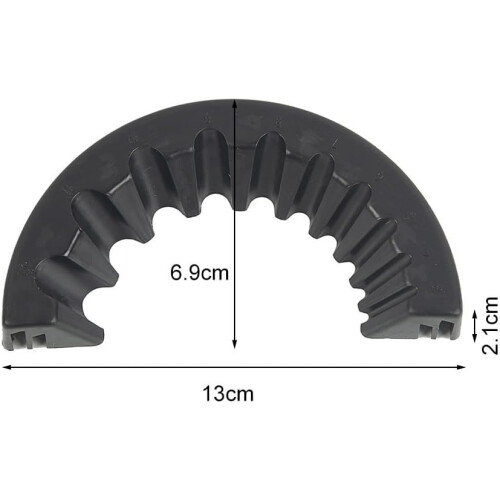 312mm Drill Bit Sharpener Grinding Tool For Angle Grinder Plastic Construction Portable Design Black 2