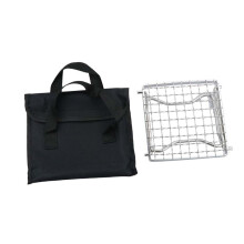 Folding Bbq Grill Stainless Steel Portable Camping Cookware Rack Compact Picnic