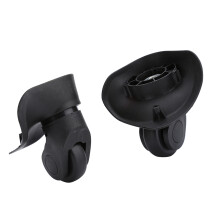 Leichte PVC-Kofferrolle Ersatz 2 Stück Einzelrollen für Koffer