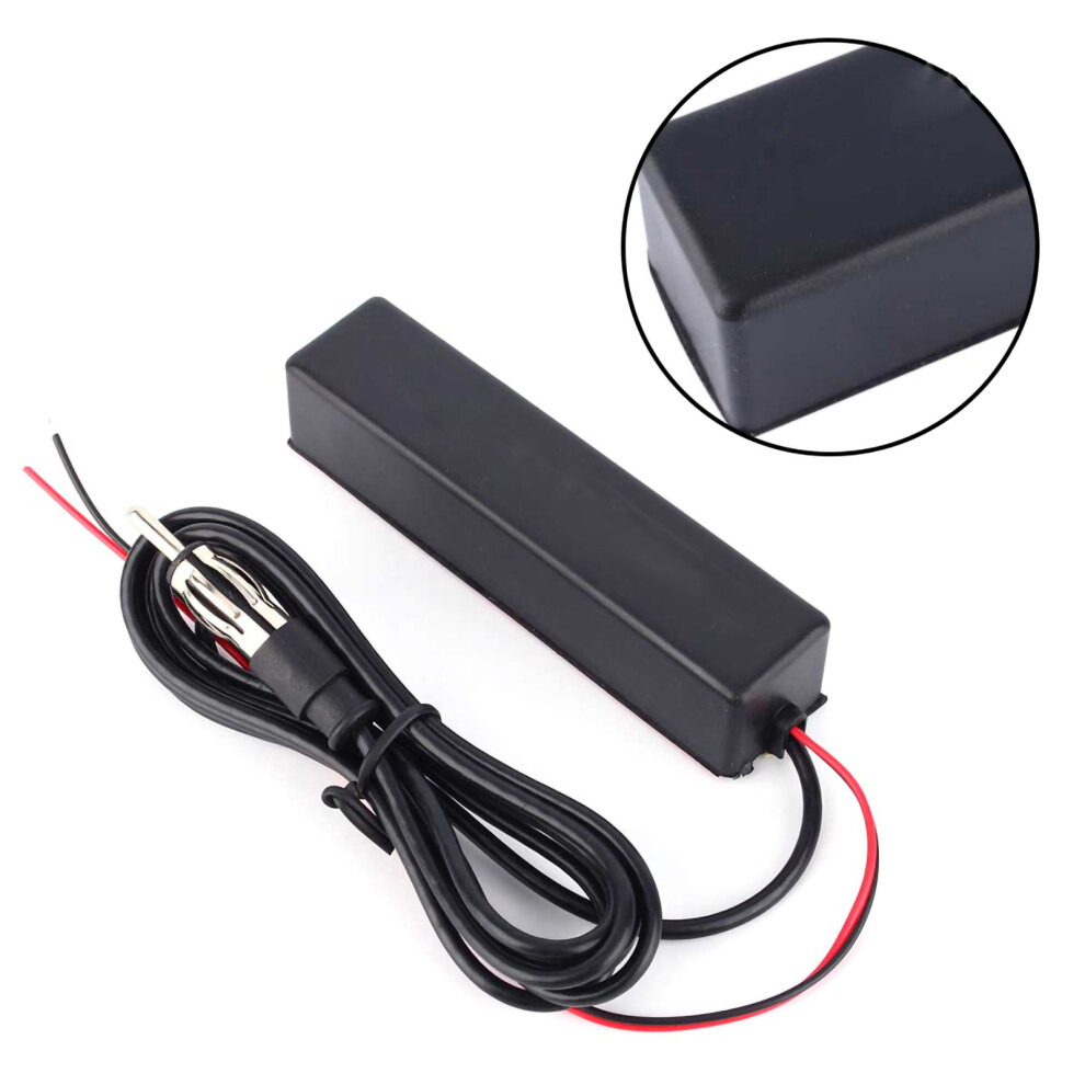 Boost Fm Signals: 12V Antenna Amplifier For Cars & Motorcycles 6951363069095