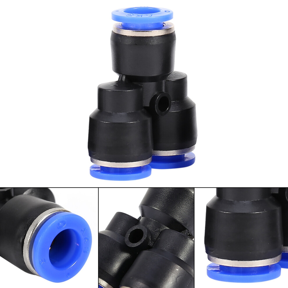 Pneumatic Push In Fitting Air Water Hose Tube Connector, Durable 7891363069918