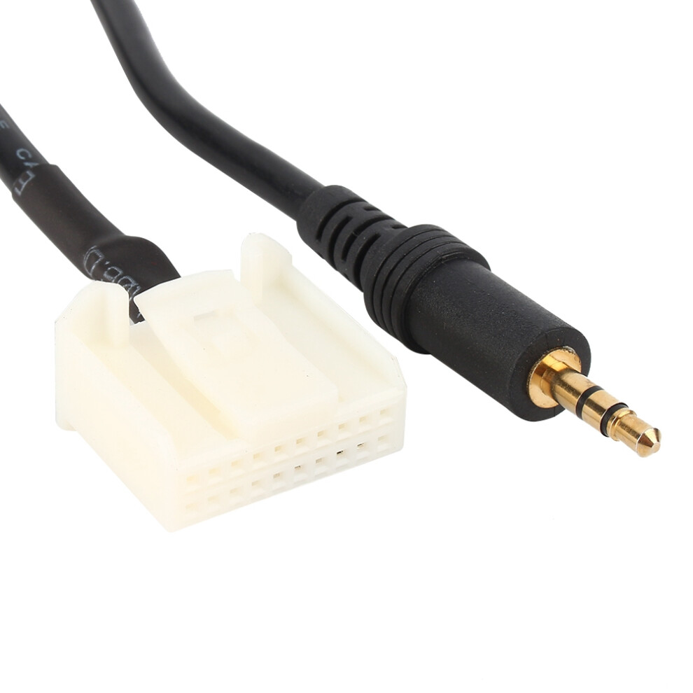 Aux 3.5Mm Audio Jack Adapter Cable For Mp3 Player Phone Radio Earphone Black 9301363070794